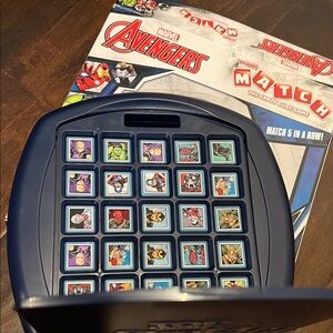 Marvel Avengers Match Game - Blue and Red